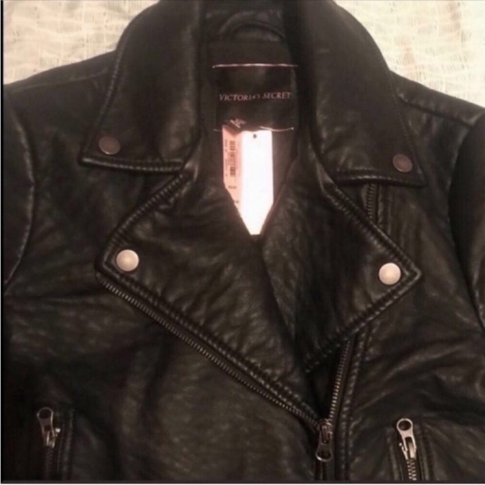Victoria's Secret Pebbled Motto Jacket - Picture 3 of 10